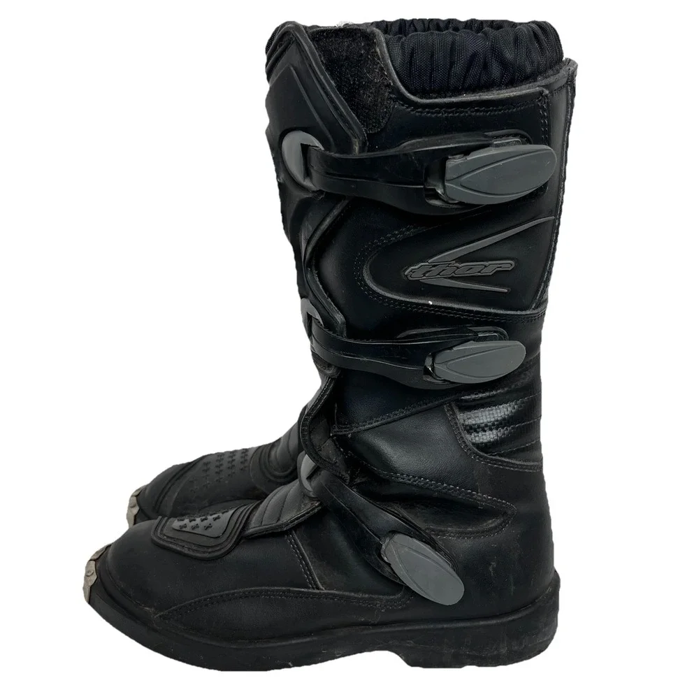 Thor Quad MX Ratchet ~ T-30 ~ ATV / Motocross Boots ~ Size 6 ~ Black